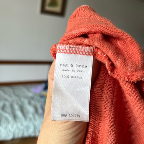 Rag & Bone t-shirt dress striped cotton - Picture 10 of 10